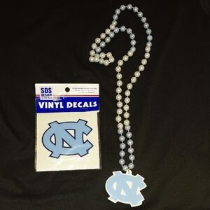 NCCA North Carolina Tar Heels Team UNC Logo Vinyl Decals